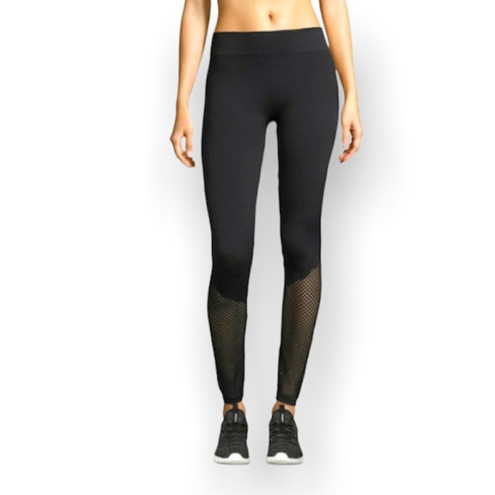 XERSION Mesh Bottom Seamless Leggings